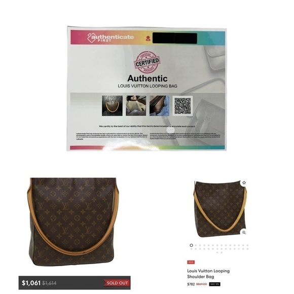 LOUIS VUITTON • LOOPING BAG - Picture 14 of 14